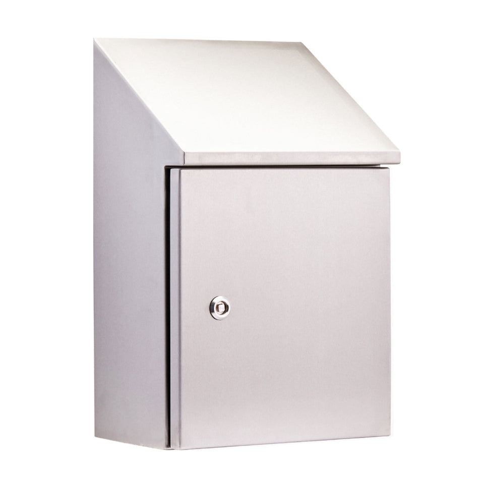 Heavy Duty Stainless Steel Sloping Roof Enclosures