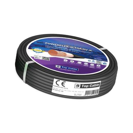 POWERFLEX RV-K SUBMERSIBLE CABLE 3G4 100M ROLL — Power Flex