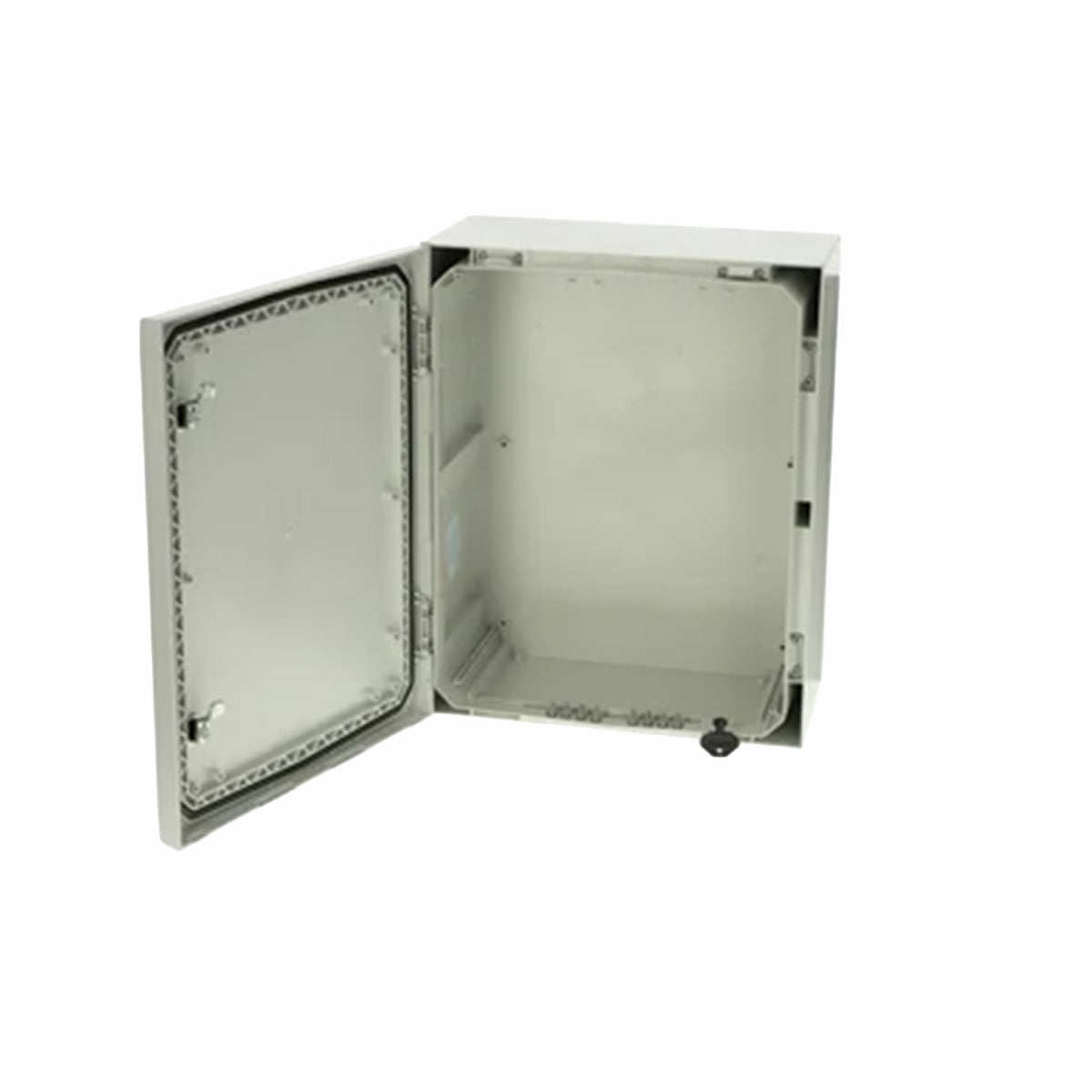 Fibox ARCA Polycarbonate Enclosure 500H x 400W x 210D IP66 with 2 Quarter Turn Lock, Including Mounting Plate — FIBOX