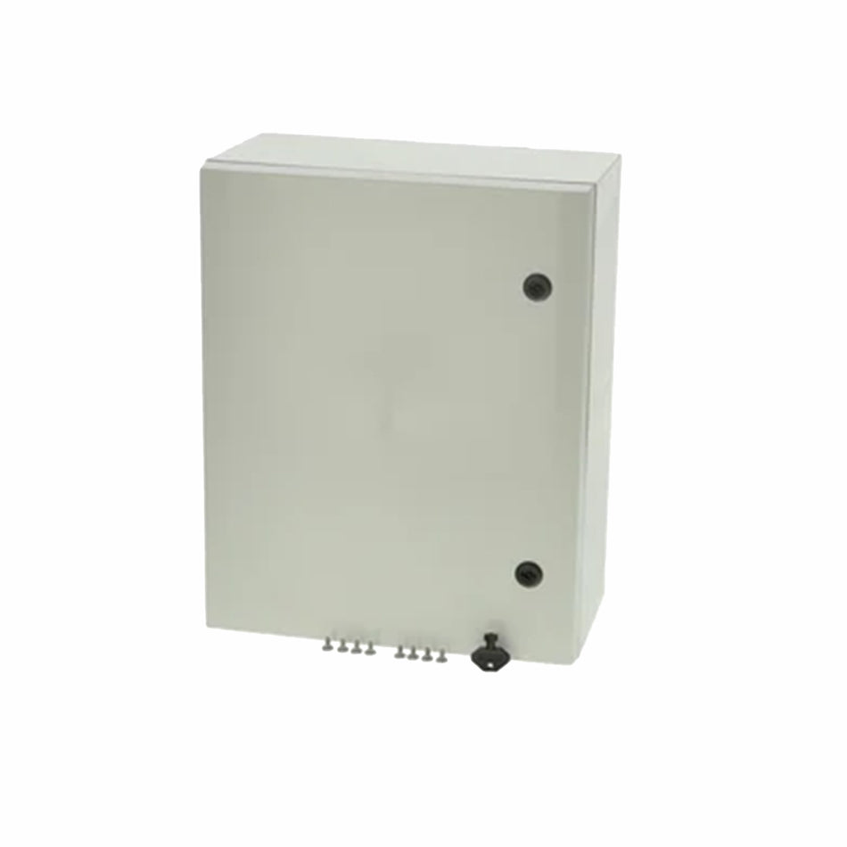Fibox ARCA Polycarbonate Enclosure 500H x 400W x 210D IP66 with 2 Quarter Turn Lock, Including Mounting Plate
