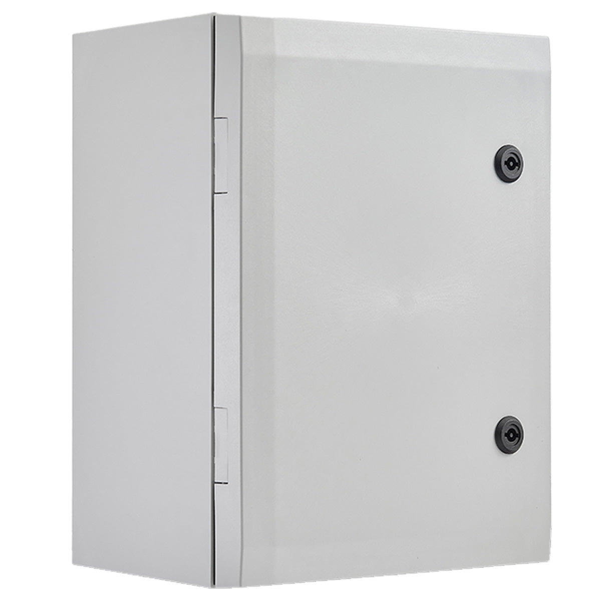 Fibox ARCA Polycarbonate Enclosure 500H x 500W x 210D IP66 with 2 Quarter Turn Locks, Including Mounting Plate — FIBOX