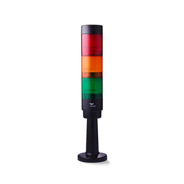 CT5 Series LED Signal Tower 24VDC, Steady LED: Red/ Amber/Green, 100mm Tube Mounting