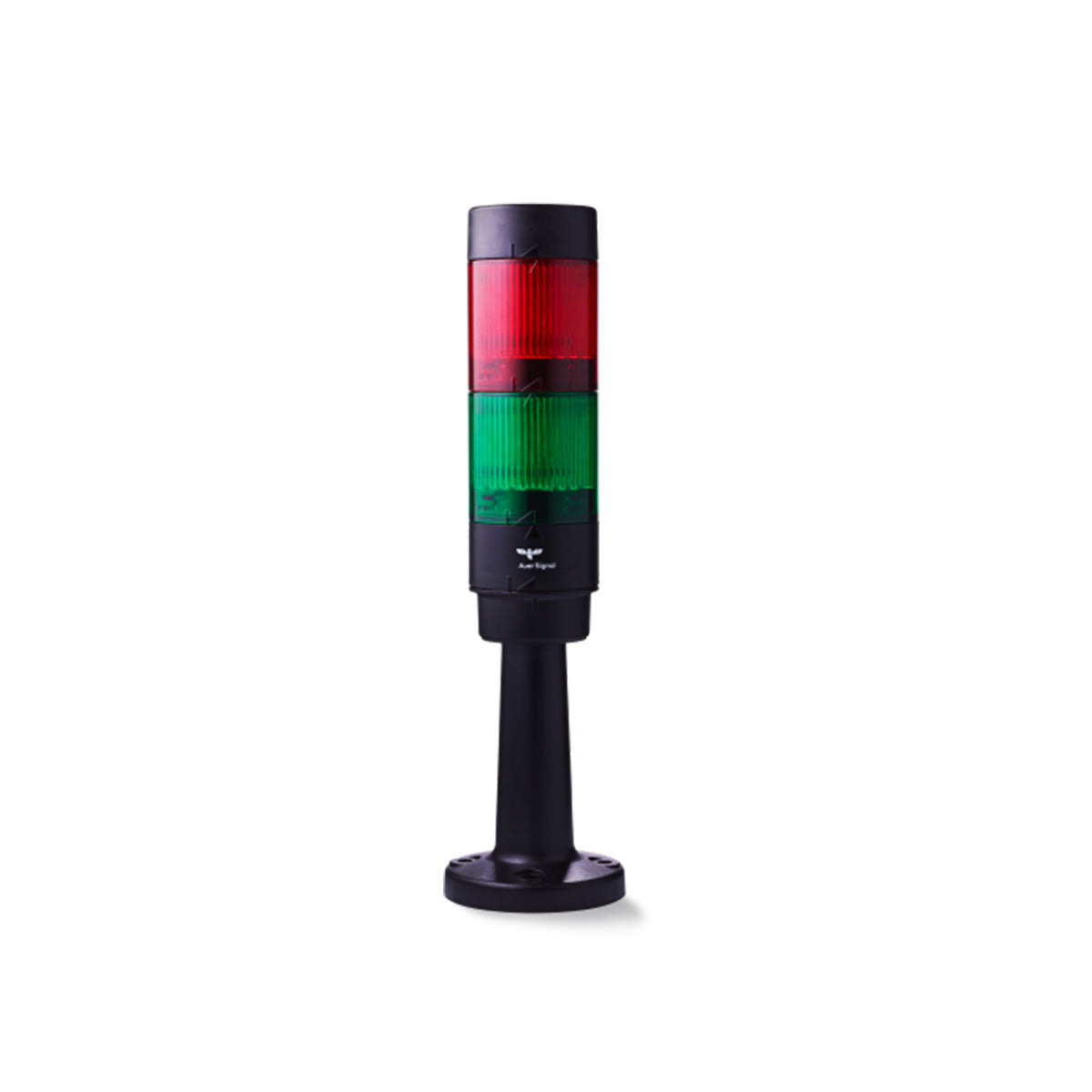CT5 Series LED Signal Tower 24VDC, Steady LED: Red/Green, 100mm Tube Mounting — Auer Signal