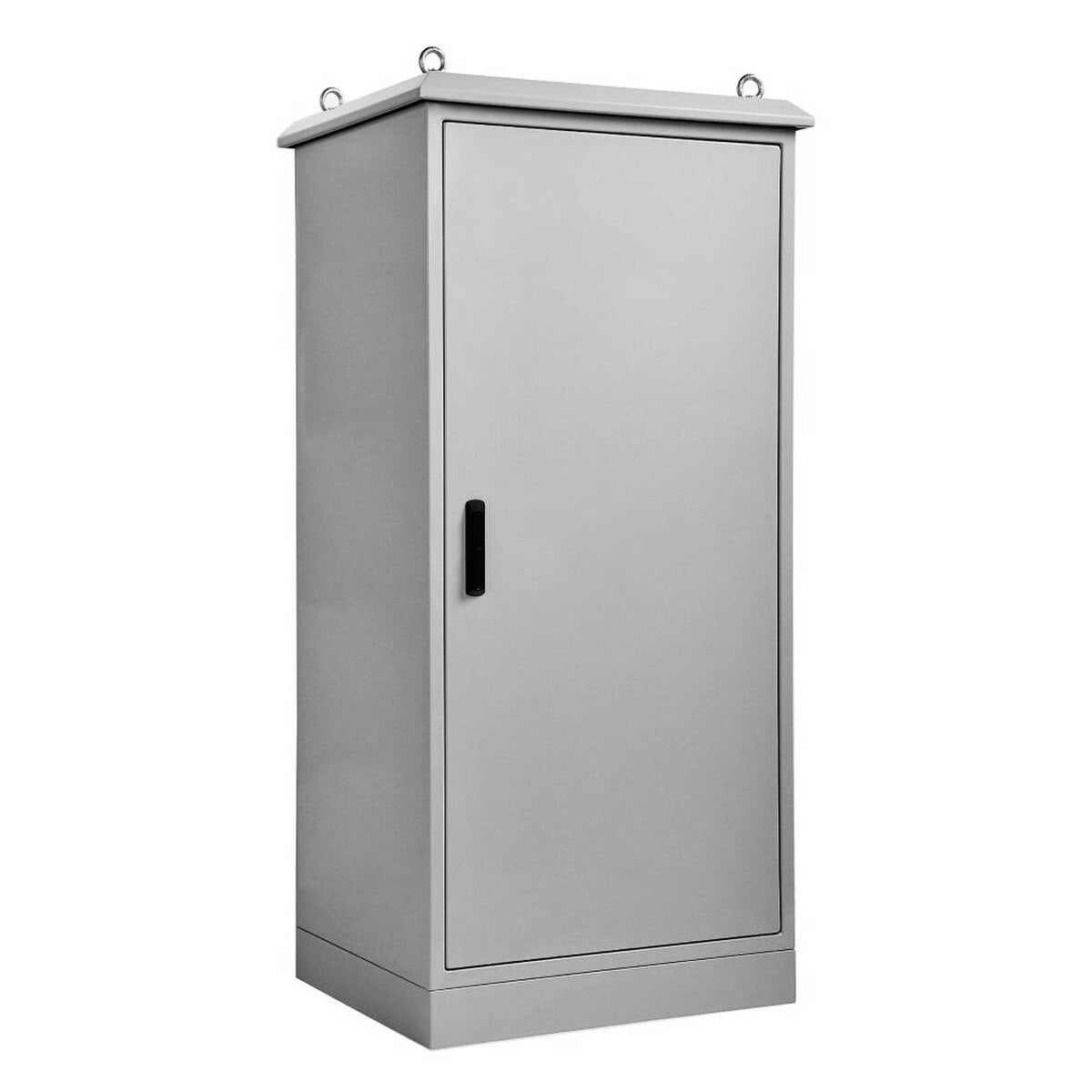 FIELD CABINET 36U/RU 1975H X 750W X 1000D IP66  RAL7035 GREY, NON-VENTILATED — IP Enclosures