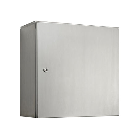 304 Stainless Steel Electrical Enclosure 400H x 400W x 200D IP66 — IP Enclosures