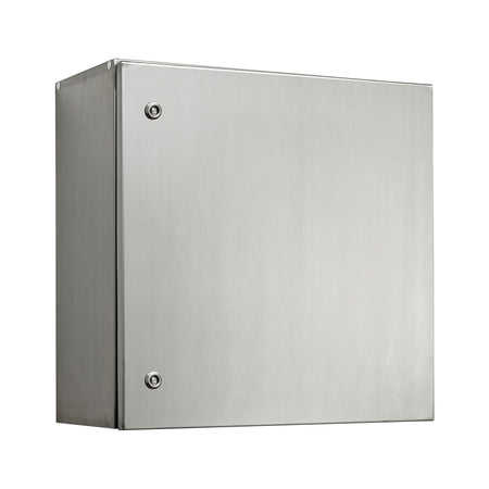 304 Stainless Steel Electrical Enclosure 600H x 600W x 400D IP66 — IP Enclosures