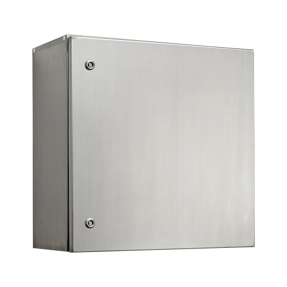 304 Stainless Steel Electrical Enclosure 600H x 600W x 400D IP66 — IP Enclosures