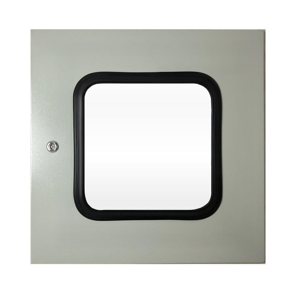 Transparent Door 400H x 400W IP66 Grey — IP Enclosures