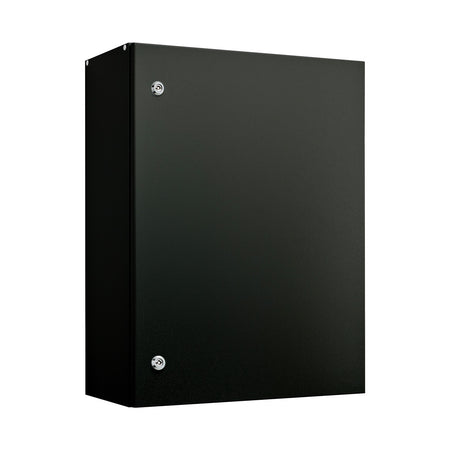 Electrical Enclosure 600H x 600W x 200D IP66 Black — IP Enclosures