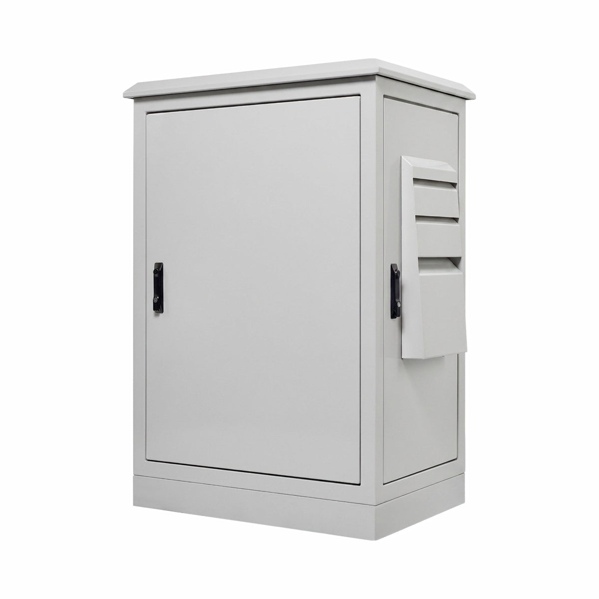 Aluminium 30U/RU Field Cabinet 1675H X 900W X 800D Fitted With 1.45kw Air Conditioner — TRO Assemblies