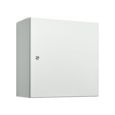 Aluminium Electrical Enclosure 400H x 400W x 200D IP66 Grey — IP Enclosures