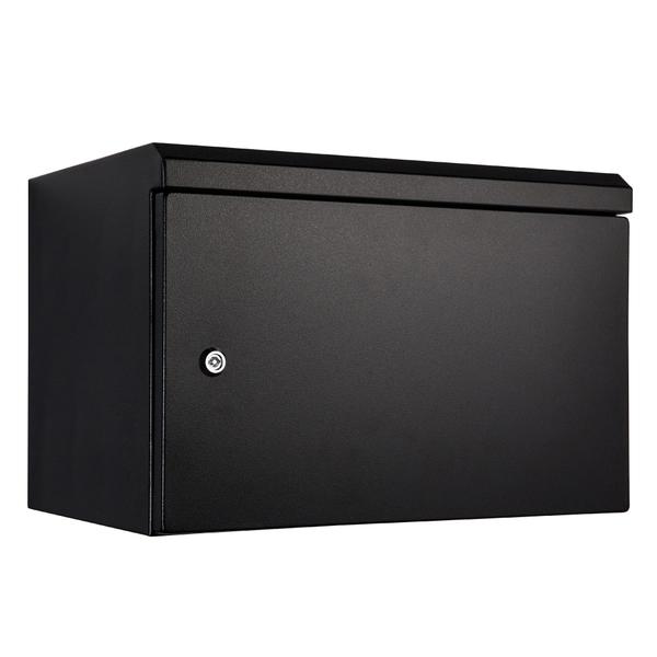 Aluminium Data Rack 6RU 600W x 300D Black — IP Enclosures