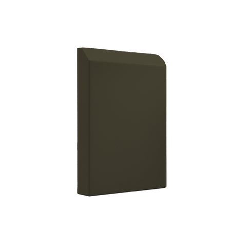 Aluminium Vent Hood 250H x 170W Karaka Green — IP Enclosures