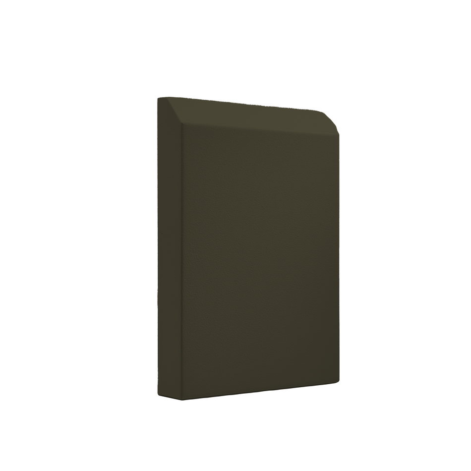 Aluminium Vent Hood 320H X 220W Karaka Green — IP Enclosures