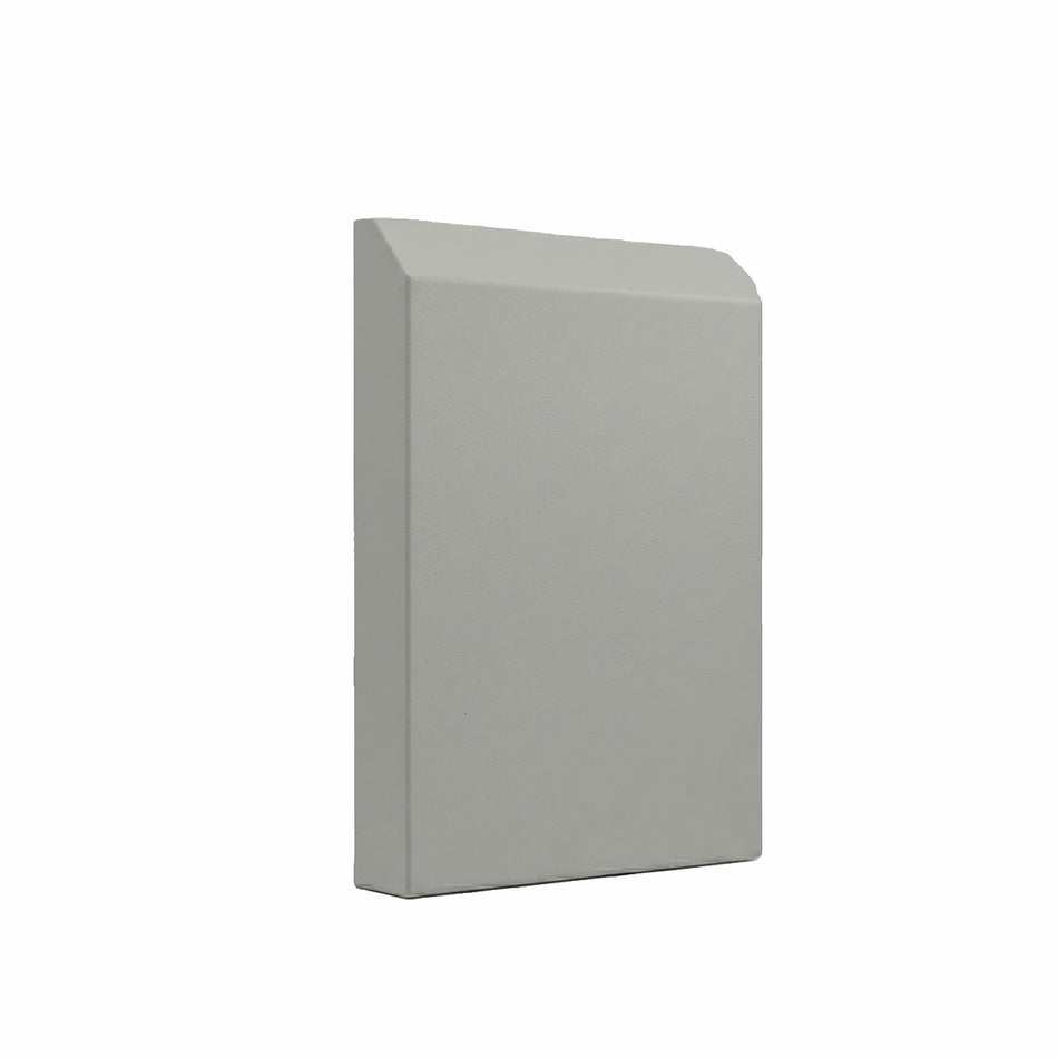 Aluminium Vent Hood 320H X 220W Grey — IP Enclosures