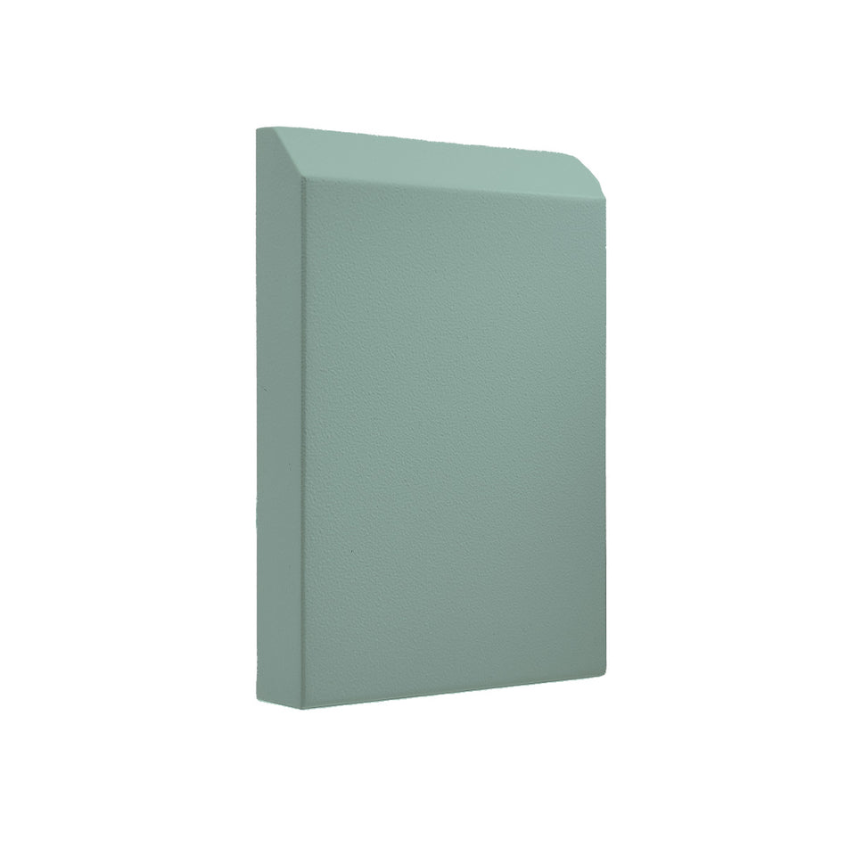 Aluminium Vent Hood 400H x 300W T33 Smoke Blue — IP Enclosures