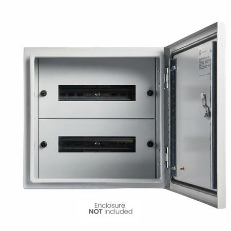Din Rail Kit 24 Pole to suit 400H x 400W x 200D Enclosure — IP Enclosures