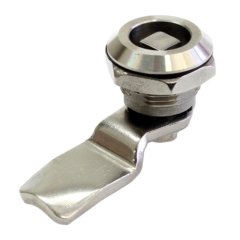 Stainless Steel Quarter Turn 8mm Square Lock for Electrical Enclosures — IP Enclosures