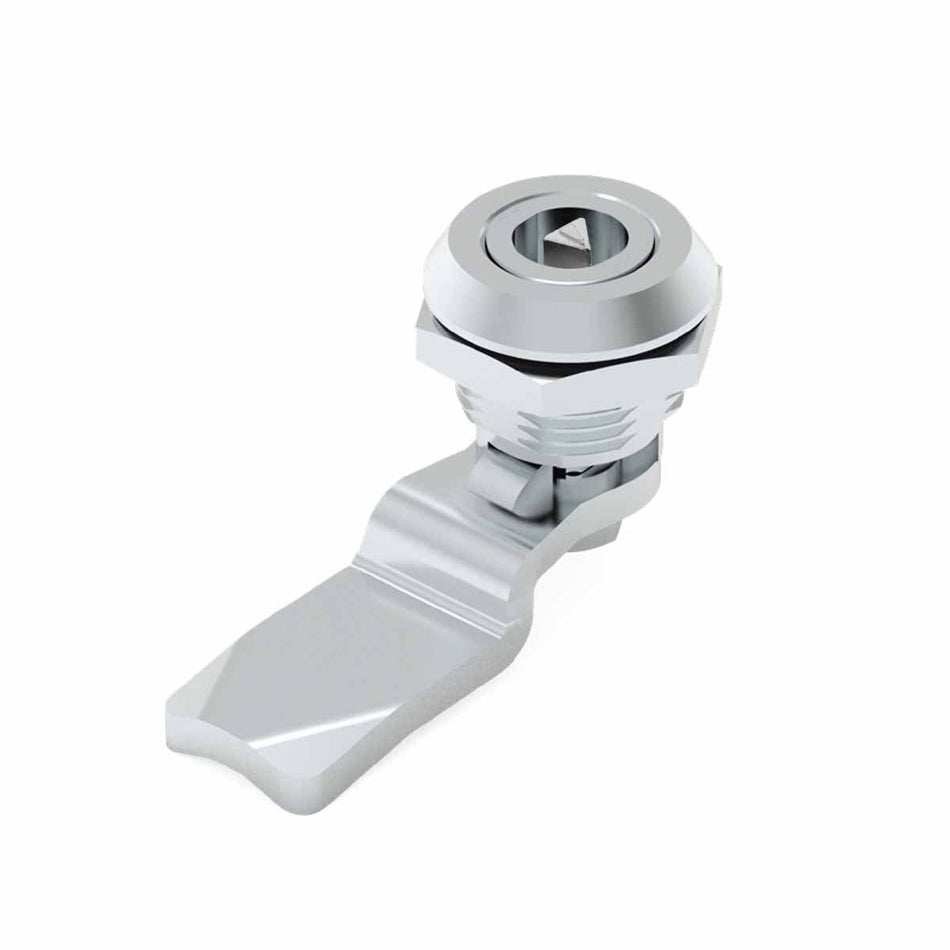 Stainless Steel Quarter Turn 9mm Triangle Lock — IP Enclosures