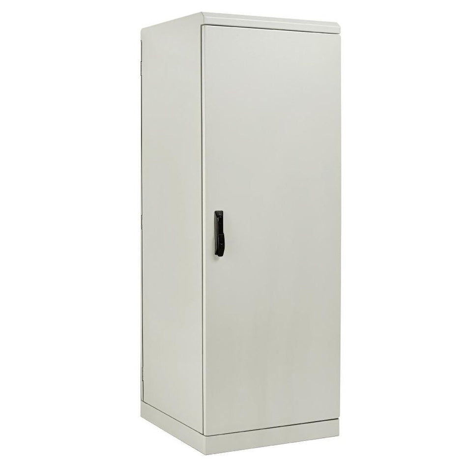 19" Data Rack 42U/RU x 800D IP66 Grey with Rear Door — IP Enclosures