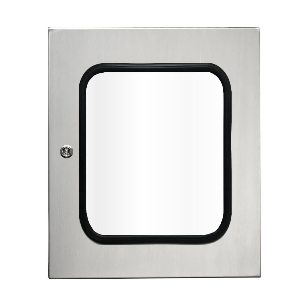 316 Stainless Steel Transparent Door 400H x 300W IP66 — IP Enclosures