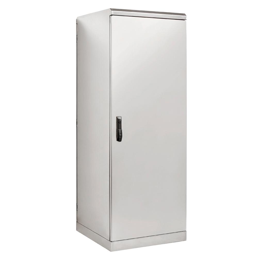 316 Stainless Steel 19" Data Rack 24U/RU 1200H x 600W x 800D IP66 — IP Enclosures