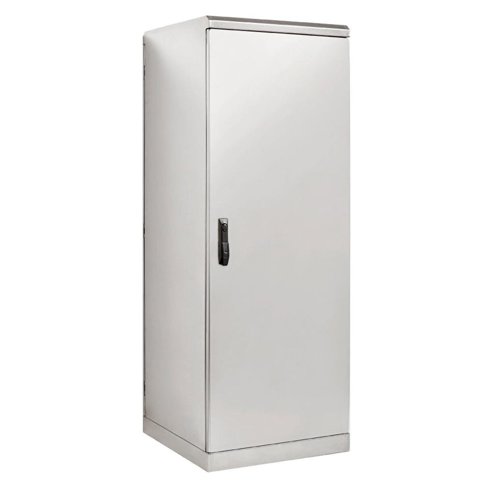 316 Stainless Steel 19" Data Rack 16U/RU 850H x 600W x 600D IP66 — IP Enclosures