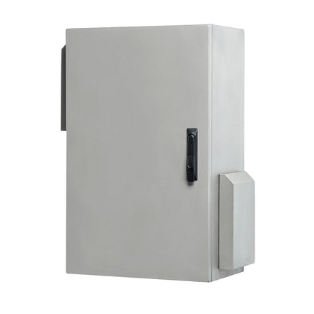316 Stainless Steel Field Cabinet 600H x 500W x 325D IP55 Ventilated — IP Enclosures