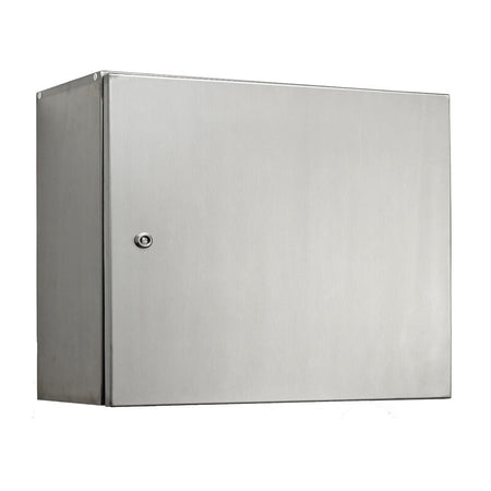 316 Stainless Steel Electrical Enclosure 400H x 600W x 200D IP66 — IP Enclosures