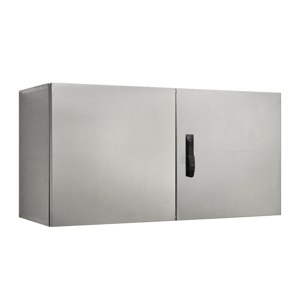 316 Stainless Steel Electrical Enclosure 600H x 1200W x 400D IP55 — IP Enclosures