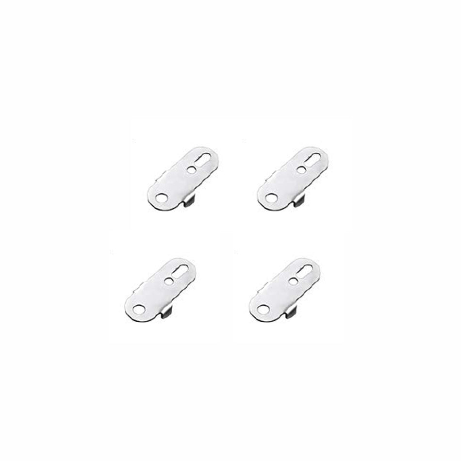 316 Stainless Steel Flat Brackets for Terminal Boxes / Pushbutton Enclosures - Set of 4 — IP Enclosures