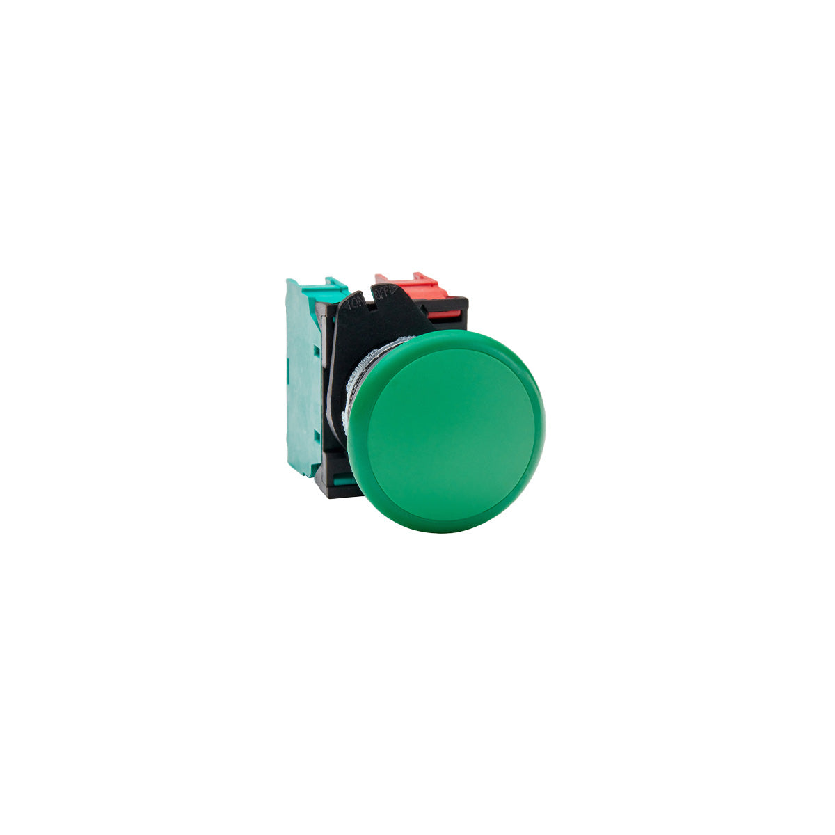 Giovenzana Pushbutton 40mm Mushroom Head - Green 1NO