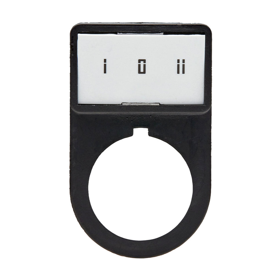 Legend Plate Label - I-0-II — Giovenzana