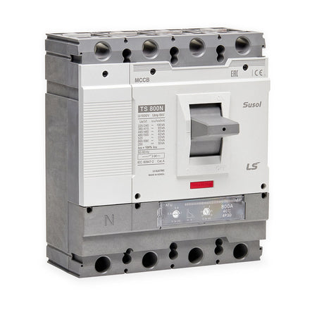 TS800N ATU 800A 4P3D L |  LS Susol 65kA MCCB Adjustable Magnetic Trip 4 Pole — LS Electric