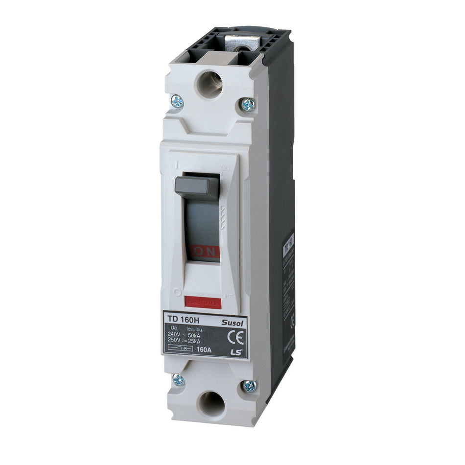 TD160H 40A 1P | LS Susol MCCB 50kA Fixed Trip 40A 1 Pole — LS Electric