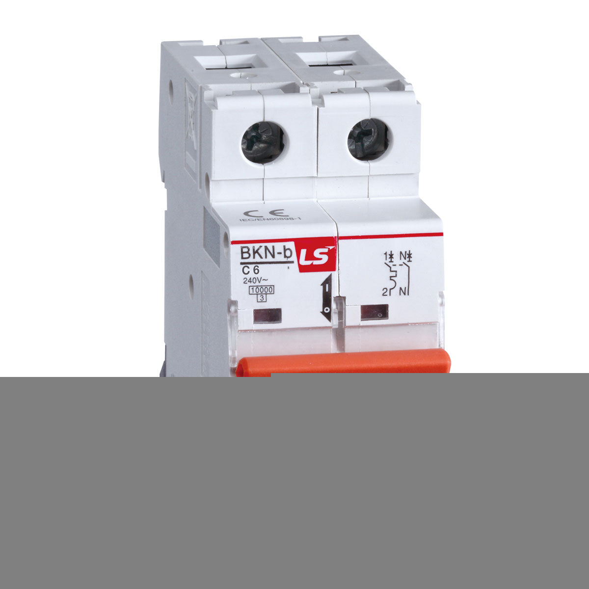 BKN-B 2P C6 | LS Miniature Circuit Breaker 6A 2P 10kA C Curve — LS Electric