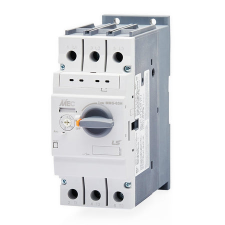MMS-63H 50A | Manual Motor Starter Rotary Type 34-50A 50kA Metasol — LS Electric