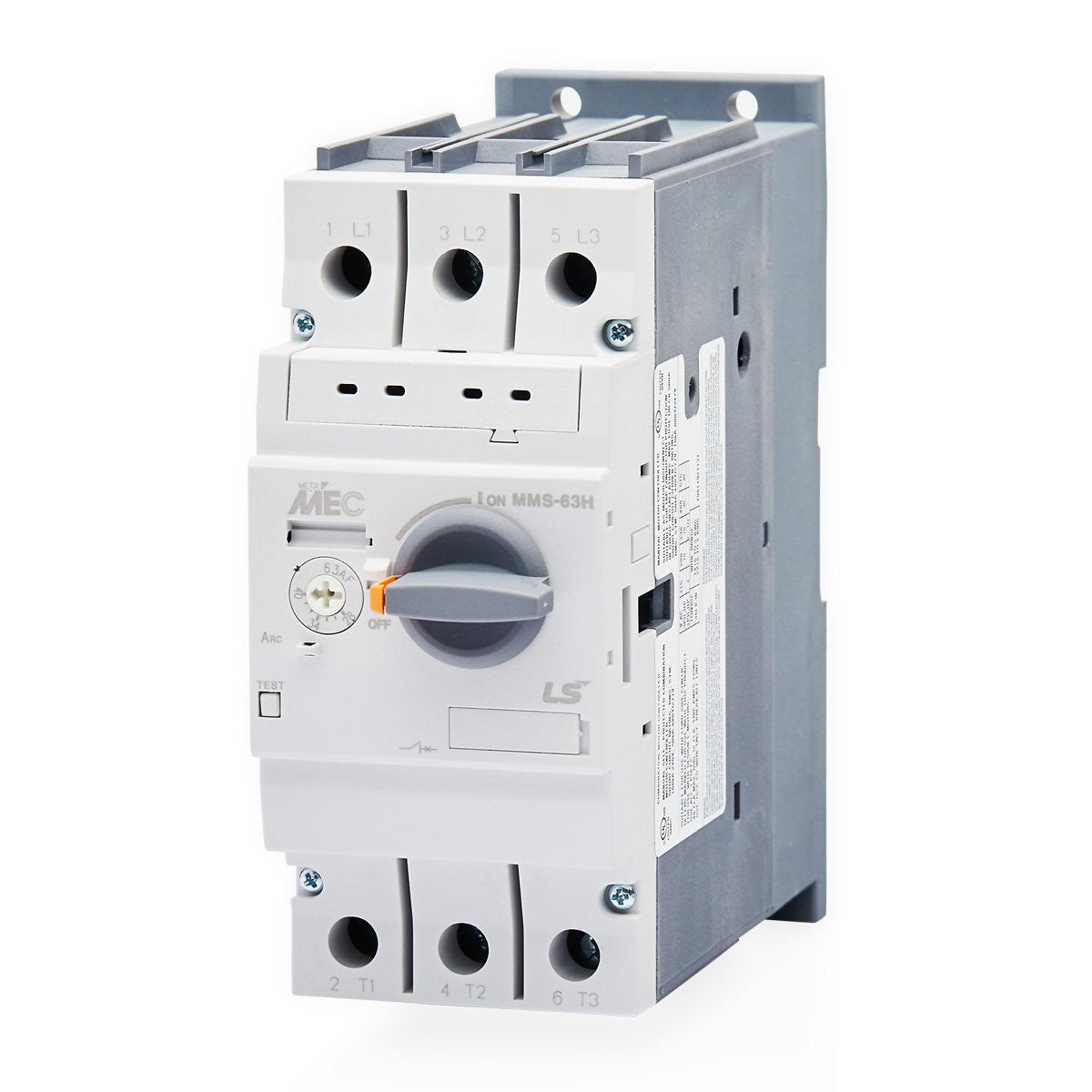 MMS-63H 63A | Motor Protection Circuit Breaker Rotary Type 45-63A 50kA Metasol — LS Electric