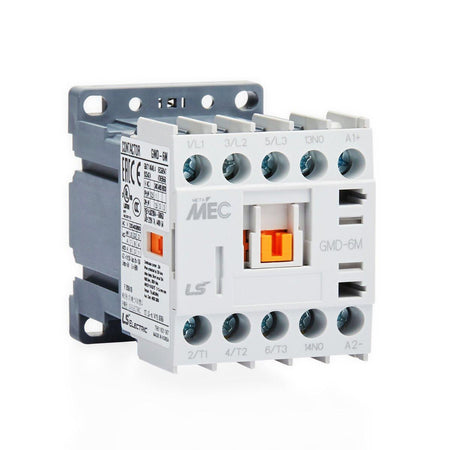 GMC-12M AC24V 50/60Hz 5.5kW 3P Mini Contactor with 1NO Auxiliary Contact — LS Electric
