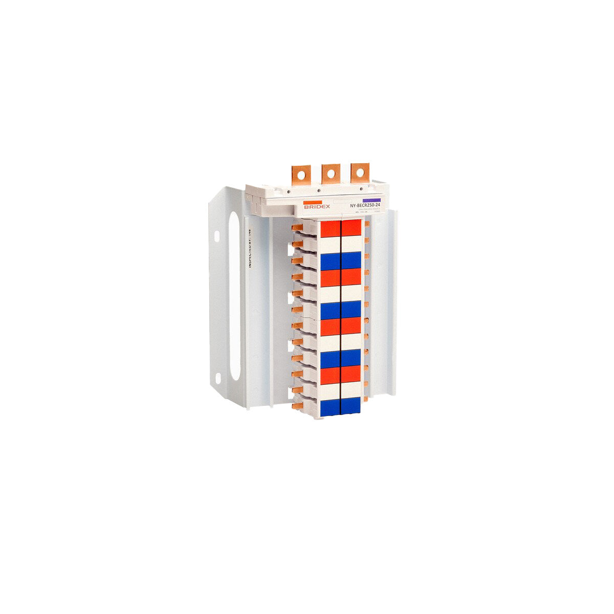 18P 250A 18mm Pitch Encapsulated MCB Chassis to Suit BKN-B/BKJ/RKS-b Breakers — Bridex