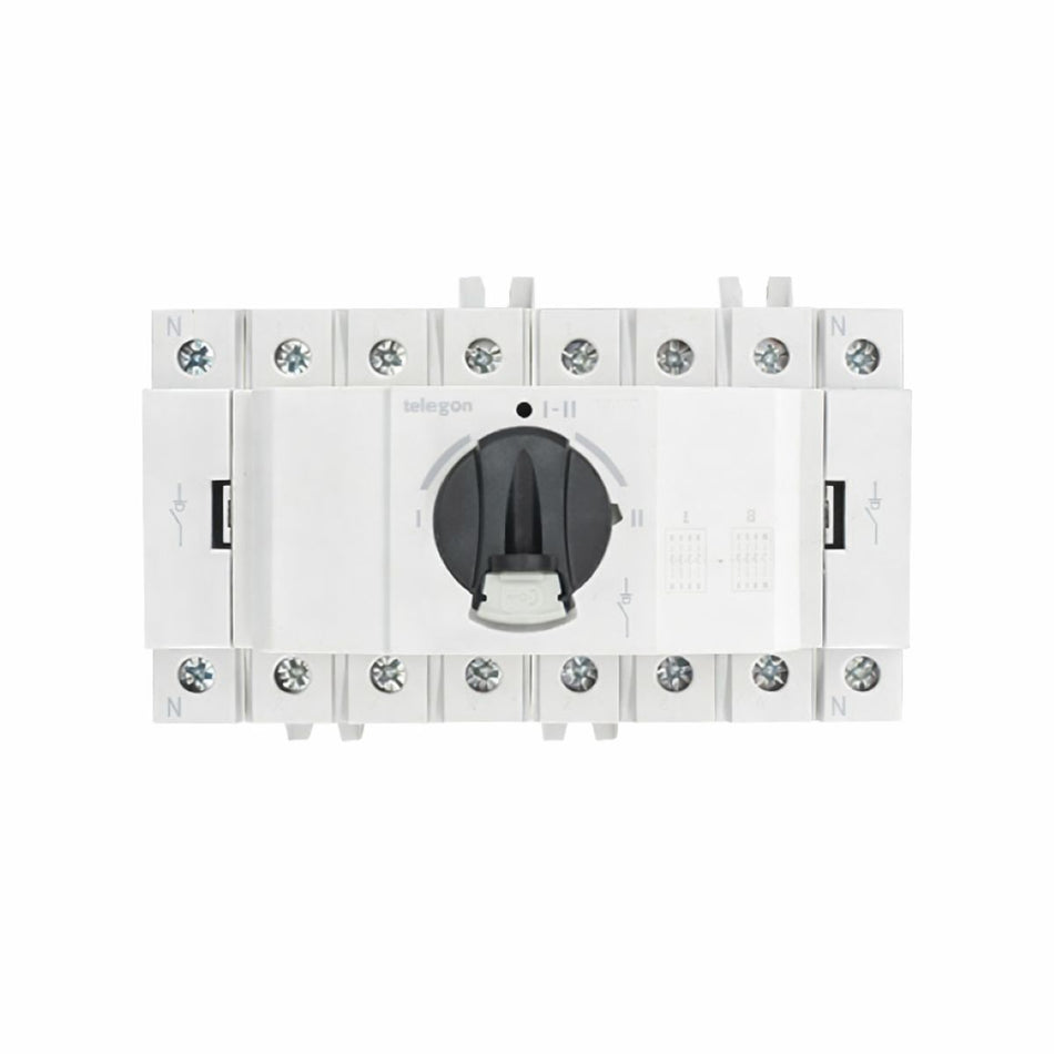 DIN Rail Changeover Switch 80A — Telergon
