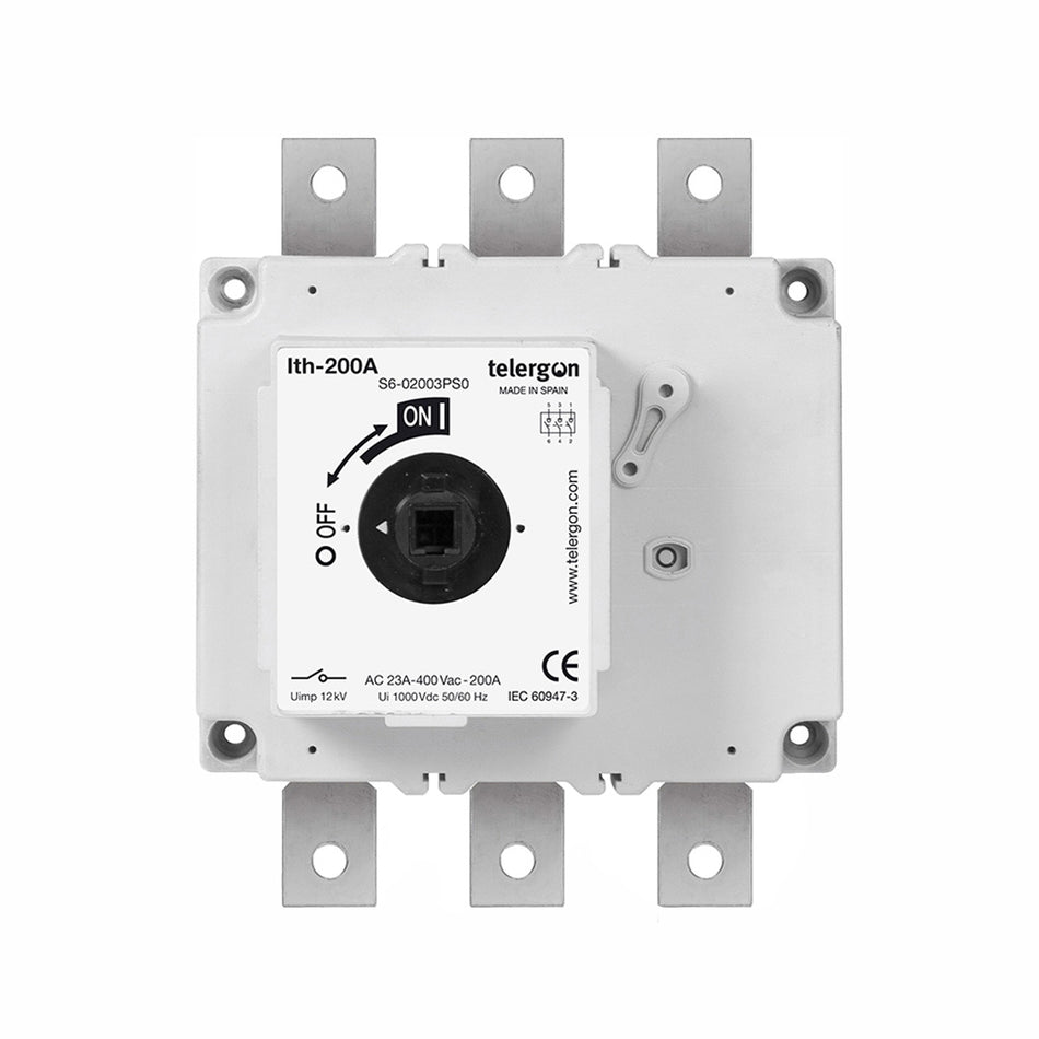 Switch Disconnector S6 1250A 3P+N (HANDLE ORDERED SEPARATELY) — Telergon