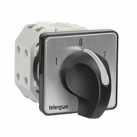 32A 3-Pole Panel Mount Changeover Switch — Telergon