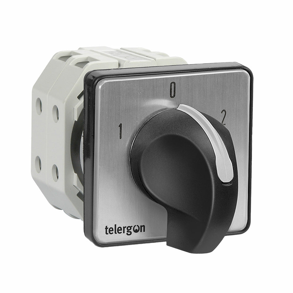 40A 3-Pole Panel Mount Changeover Switch — Telergon