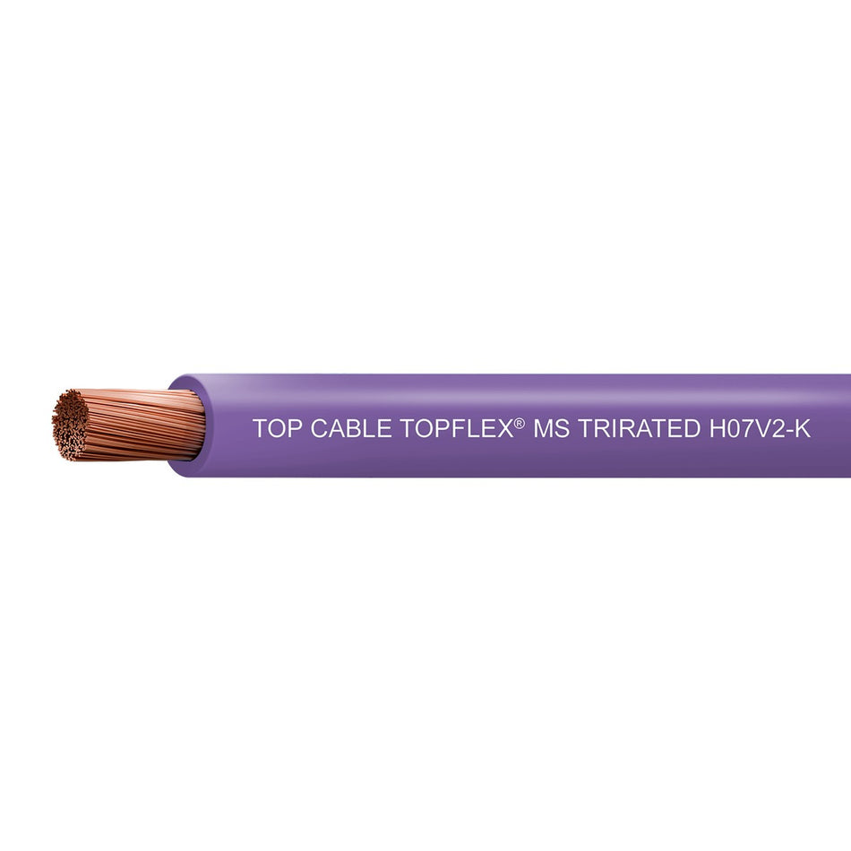 Panel Wire V90HT 1x0.5 Violet 100M Roll — Power Flex