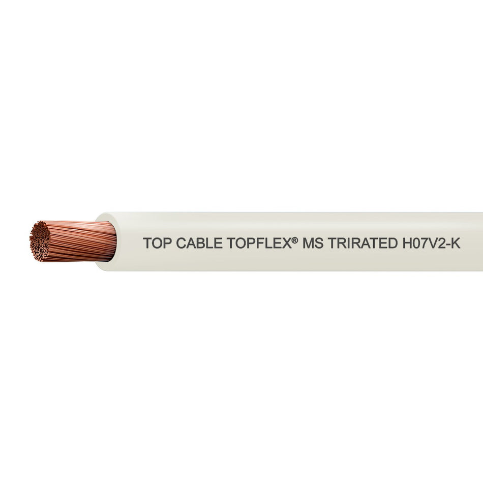 Panel Wire V90HT 1x0.75 White 100M Roll — Power Flex
