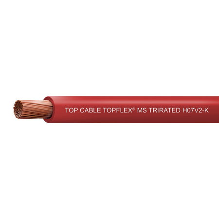 Panel Wire V90HT 1x1.0 Red 100M Roll — Power Flex