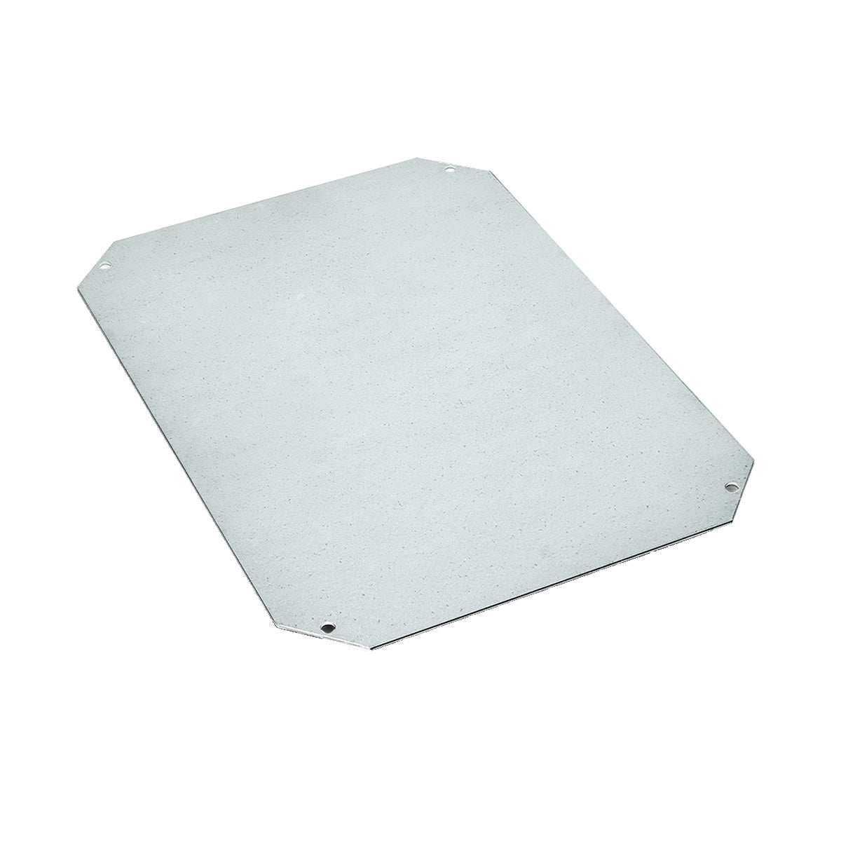 Galvanised Steel Mounting Plate to Suit AB/PC1220 (111 x 174, 1.5mm Thick) — FIBOX