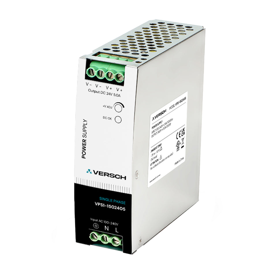 Din Rail Power Supply 120W 24V 5A — Versch